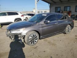 Salvage cars for sale from Copart Los Angeles, CA: 2017 Honda Accord Touring Hybrid