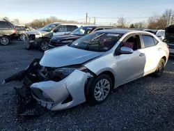 Salvage cars for sale at Hillsborough, NJ auction: 2017 Toyota Corolla L