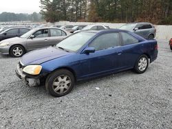 Honda Civic ex salvage cars for sale: 2002 Honda Civic EX