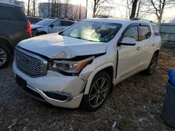 GMC Vehiculos salvage en venta: 2017 GMC Acadia Denali