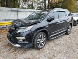 Salvage cars for sale at Greenwell Springs, LA auction: 2016 Honda Pilot Touring