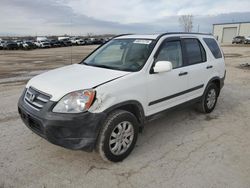 Honda salvage cars for sale: 2006 Honda CR-V EX