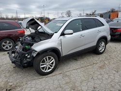 Salvage cars for sale at Bridgeton, MO auction: 2015 KIA Sorento LX