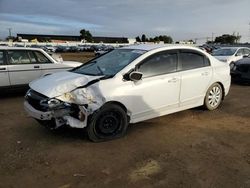 Salvage cars for sale at American Canyon, CA auction: 2006 Honda Civic LX