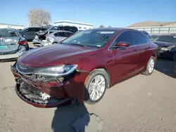 2016 Chrysler 200 Limited en venta en Albuquerque, NM