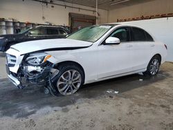 Mercedes-Benz salvage cars for sale: 2015 Mercedes-Benz C 300 4matic