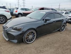 Salvage cars for sale from Copart Elgin, IL: 2017 Lexus IS 300