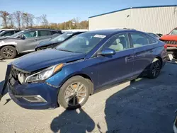 Salvage cars for sale at Spartanburg, SC auction: 2016 Hyundai Sonata SE