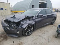 Salvage cars for sale at Wichita, KS auction: 2020 Honda Accord Sport