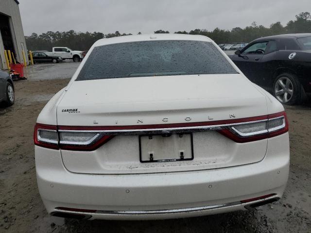 2017 Lincoln Continental Reserve