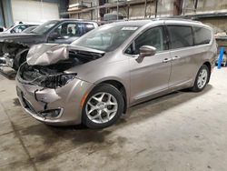 Salvage cars for sale from Copart Eldridge, IA: 2017 Chrysler Pacifica Touring L Plus