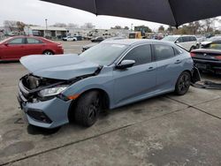 Salvage cars for sale from Copart Sacramento, CA: 2018 Honda Civic EX