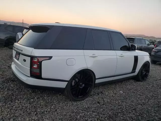 2014 Land Rover Range Rover Supercharged