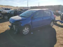 Salvage cars for sale at Colorado Springs, CO auction: 2009 Nissan Versa S