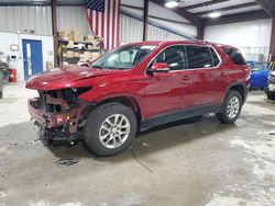 Salvage cars for sale at West Mifflin, PA auction: 2020 Chevrolet Traverse LT