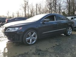 Salvage cars for sale at Waldorf, MD auction: 2013 Volkswagen CC Sport