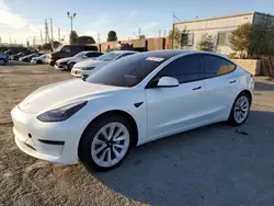 Salvage cars for sale at Wilmington, CA auction: 2023 Tesla Model 3