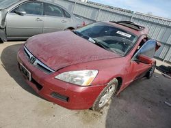 Honda Accord ex Vehiculos salvage en venta: 2007 Honda Accord EX