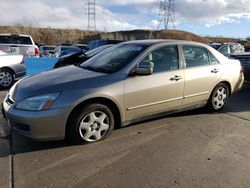 Honda salvage cars for sale: 2007 Honda Accord LX