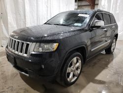 Salvage cars for sale at Leroy, NY auction: 2012 Jeep Grand Cherokee Overland