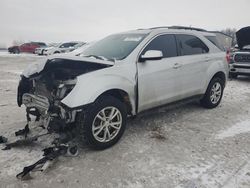 Salvage cars for sale at Wayland, MI auction: 2017 Chevrolet Equinox LT