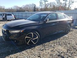 Honda Accord salvage cars for sale: 2021 Honda Accord Sport