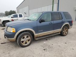 Ford Explorer salvage cars for sale: 2005 Ford Explorer Eddie Bauer