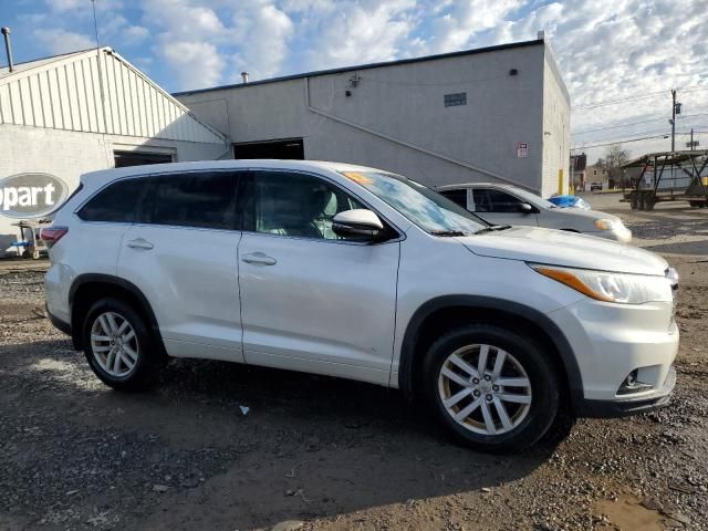 2015 Toyota Highlander LE