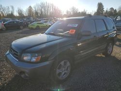 Salvage cars for sale at Portland, OR auction: 2003 Subaru Forester 2.5XS