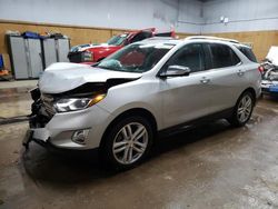 Salvage cars for sale from Copart Kincheloe, MI: 2020 Chevrolet Equinox Premier