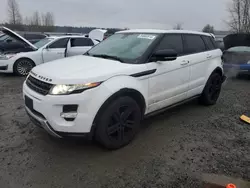 Land Rover salvage cars for sale: 2012 Land Rover Range Rover Evoque Dynamic Premium