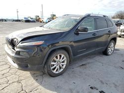 Salvage cars for sale at Oklahoma City, OK auction: 2015 Jeep Cherokee Limited