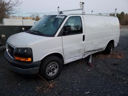 Salvage trucks for sale at North Billerica, MA auction: 2021 GMC Savana G2500