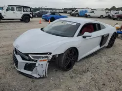 Salvage cars for sale at Houston, TX auction: 2022 Audi R8