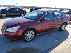 Honda salvage cars for sale: 2006 Honda Accord LX