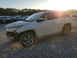 Salvage cars for sale from Copart Florence, MS: 2016 Toyota Highlander Limited