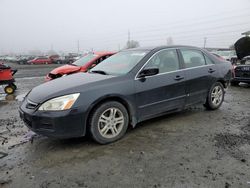 Honda Accord ex salvage cars for sale: 2007 Honda Accord EX