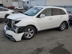 Salvage cars for sale at Vallejo, CA auction: 2011 Acura MDX Technology