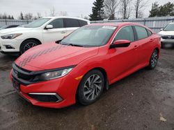 Honda Civic Vehiculos salvage en venta: 2019 Honda Civic EX