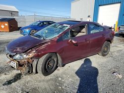 Salvage cars for sale at Elmsdale, NS auction: 2012 Honda Civic LX