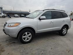 Salvage cars for sale at Tulsa, OK auction: 2008 Hyundai Santa FE GLS