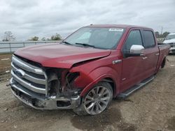 Salvage cars for sale at Houston, TX auction: 2016 Ford F150 Supercrew