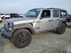 Jeep salvage cars for sale: 2021 Jeep Wrangler Unlimited Sport