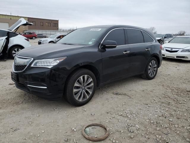 2016 Acura MDX Technology