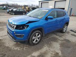 Salvage cars for sale from Copart Duryea, PA: 2018 Jeep Compass Latitude