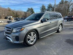 Mercedes-Benz gls-Class salvage cars for sale: 2017 Mercedes-Benz GLS 450 4matic