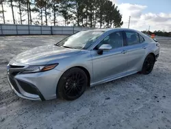 Salvage cars for sale at Loganville, GA auction: 2022 Toyota Camry XSE