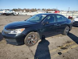 Honda salvage cars for sale: 2016 Honda Accord LX