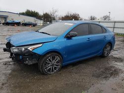 KIA salvage cars for sale: 2022 KIA Forte GT Line