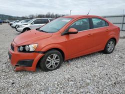 Salvage cars for sale at auction: 2012 Chevrolet Sonic LT